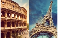 Рим или Милан + Париж